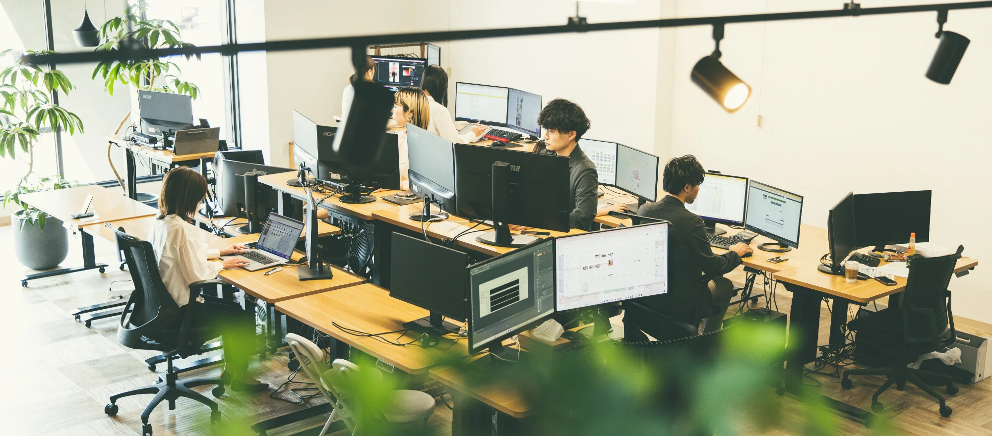 LINCREADオフィスの様子